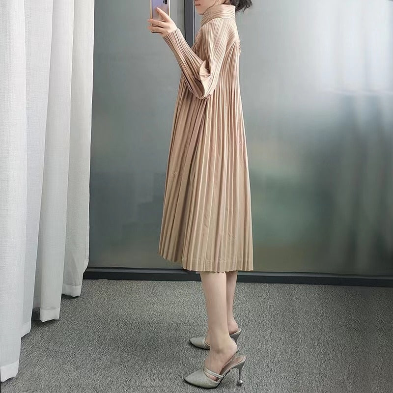 Spring Coat Mid-Length Trench Loose Zipper Coat